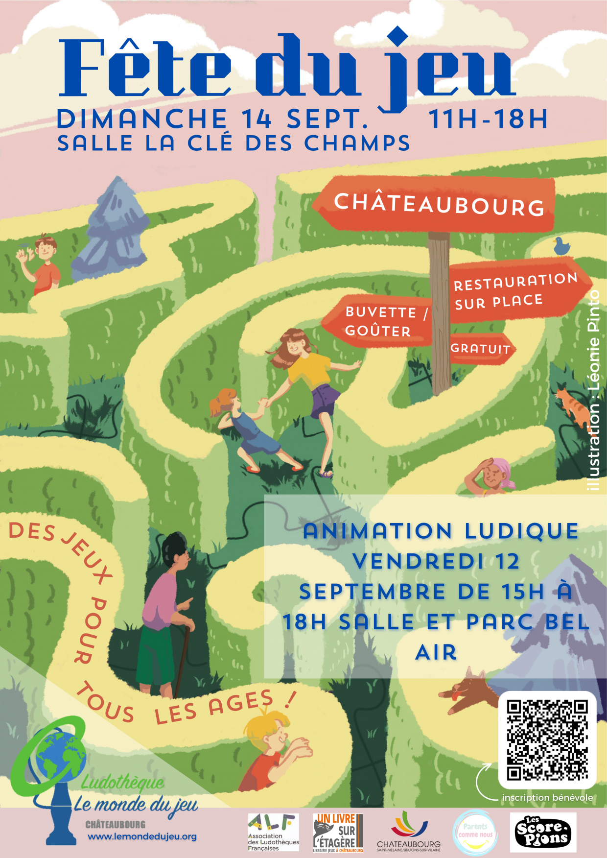 Affiche fête du jeu 2025